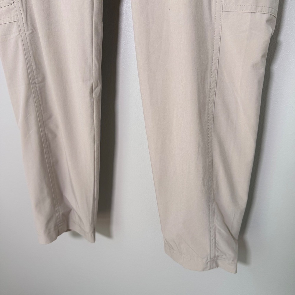 Athleta Chelsea Lined Cargo Pants (6) Capsule Pull On Ankle Stretch Hiking - Picture 6 of 13